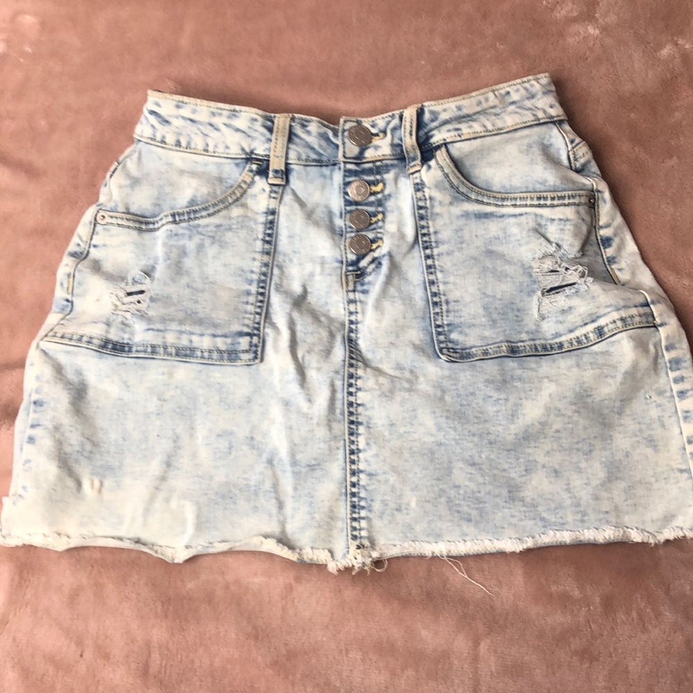 Justice Denim Skirt